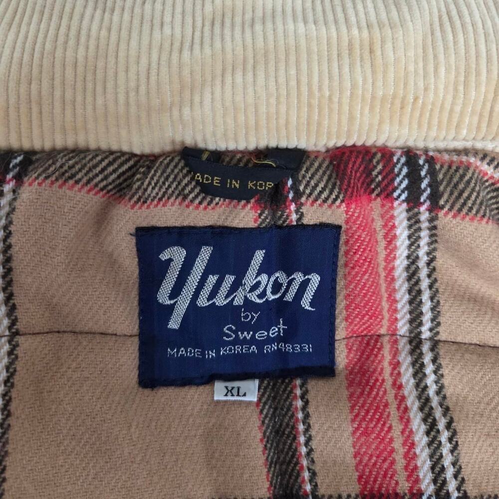 Vintage Western Barn Coat Brown Tan Yukon Sweet Insulated Hooded XL - Picture 6 of 8